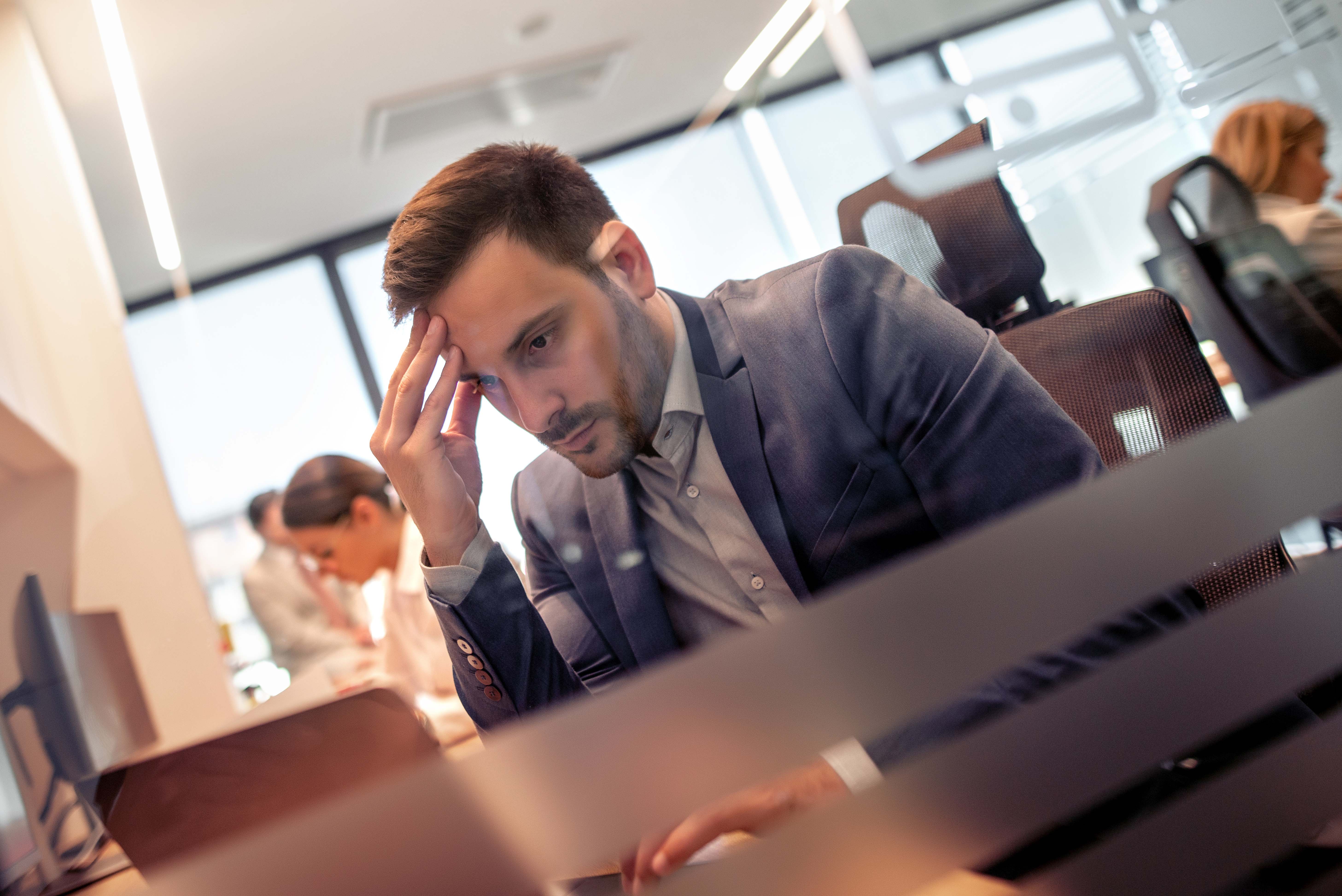 toxic workplace stressman